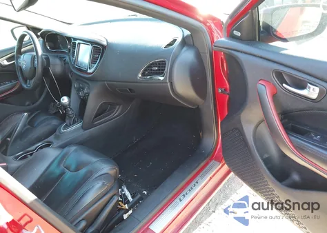 2013 Dodge Dart Gt z USA, uszkodzony, nr VIN 1C3CDFCB4DD341020